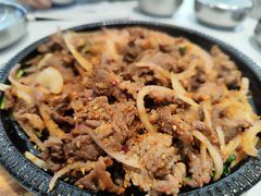 -味之朝·烤盘牛肉·松兰拌饭