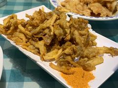 脆炸鲜蘑-苏师傅菜馆(上沙店)