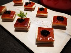 鱼籽酱烤鸭-荣公子创意菜