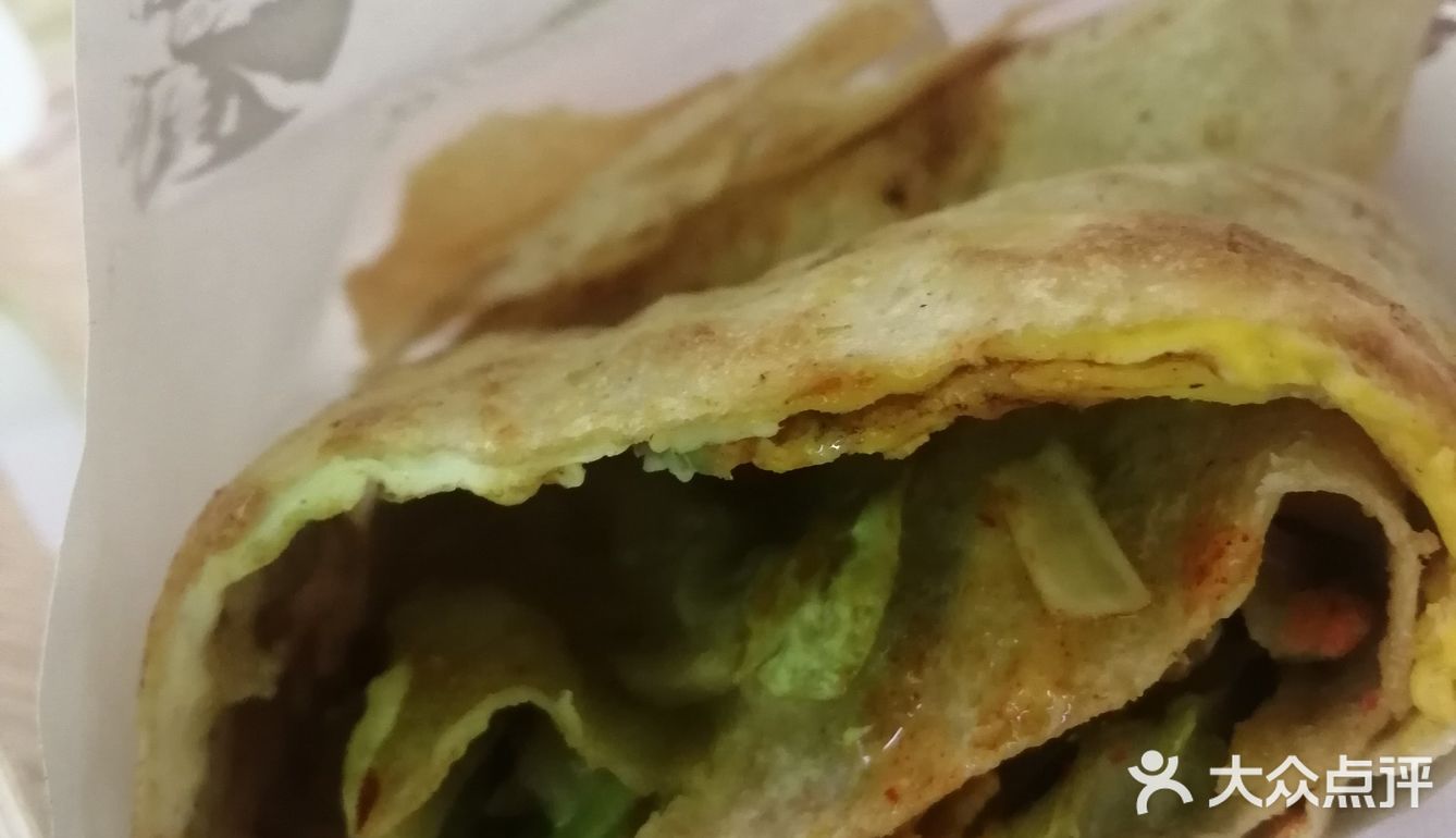 煎饼美味不设防~煎饼恋上菜，是我最爱