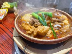 牛腩牛杂煲-沙胆彪炭炉牛杂煲(上海日月光广场店)