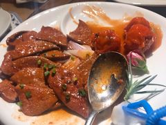 南煎肝拼荔枝肉-文儒九号·闽菜馆(三坊七巷店)