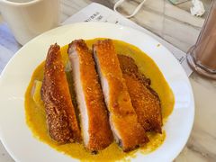 咖喱吉列猪扒饭-翠华餐厅(德基广场店)
