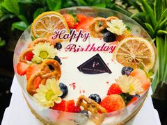 娜爱丝森系动物奶油水果蛋糕-艾加柒克蛋糕茶歇甜品台(春熙路店)