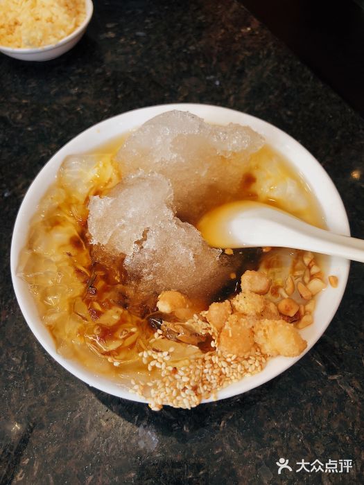 巴蜀大宅门火锅(川音店)-红糖糍粑冰粉-菜-红糖糍粑冰粉图片-成都美食