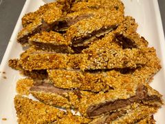 炸芝麻牛肉-燕春楼(海河华鼎店)