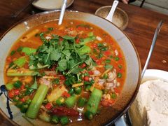 半汤鲜椒牛蛙-不相离盐帮菜(郎园店)