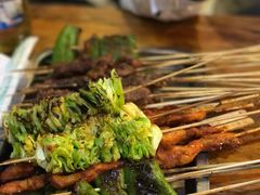 烤羊肉串-老姑砂锅·烧烤天津菜(体北道店)