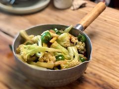 小锅炝花菜-缘生态云南菜·野生菌庭院餐厅(华侨城店)