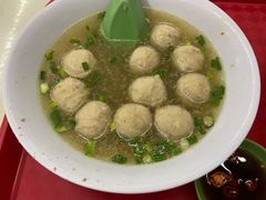 丸子汤-大华猪肉粿条面