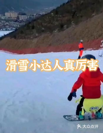 ️小朋友们去哪里玩呢？看了很多小朋友们在学滑雪