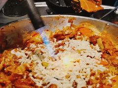 大铁板烤辣鸡-山·烤辣鸡韩国料理(西溪路店)