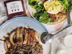 真空低温嫩猪颈肉珍珠荞麦面-The Rug Cafe(王府中环店)