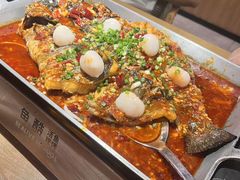 荔枝香辣味烤鱼-鱼酷活鱼烤鱼(静安大融城店)