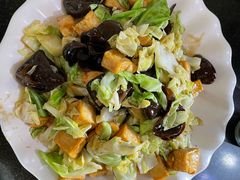 白菜木耳爆豆腐-清真宏玉祥黄门脸餐厅(华荫东里店)