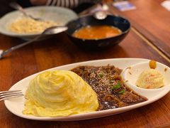 照烧肥牛蛋包饭-玛格萝妮比萨屋(四平店)