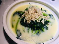 燕麦煮菠菜-姜君·千岛湖鱼头馆(浦东大道店)