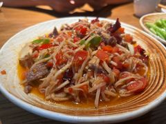 酸笋丝炒牛肉片-金孔雀德宏傣味餐馆(魏公村店)