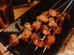 烤猪颈肉-烤匠麻辣烤鱼(环球中心店)