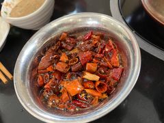 现炸辣椒油-情忆草原涮肉馆