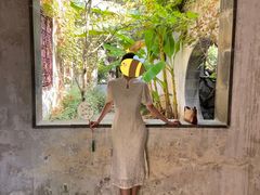 -暮晚尘香汉服旗袍