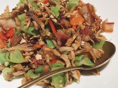 小炒白参腊味-一坐一忘云南菜(卓悦中心)