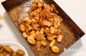 Skewered Grilled Pork Belly