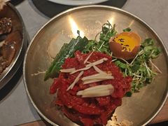 -草家酱蟹炭火烤肉店(珲春南路一店)