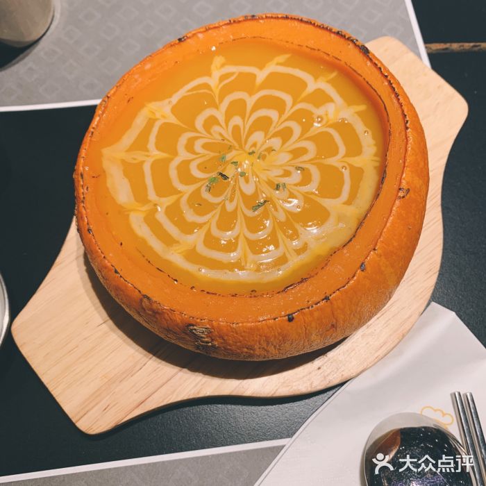博欧姆新派韩国料理·炸鸡(艾尚店)多肉南瓜粥图片