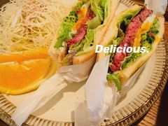 牛肉&猪肉蛋吐司-Ginko银子(青龙街店)