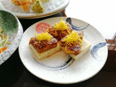 铁板鹅肝吐司-柚·日式料理-富力万丽酒店