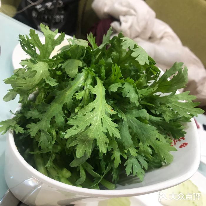 潮牛匠潮汕鮮牛肉火鍋(萬達店)茼蒿圖片