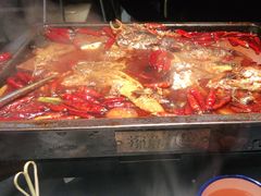 -探鱼·鲜青椒爽麻烤鱼(天河优托邦店)