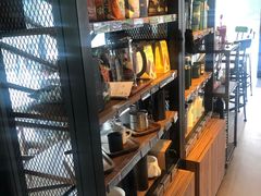 面包甜点陈列柜-星巴克(扬州珍园店)