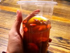 蜜制杏干茶-刘红杏·杏皮水店(月牙泉小镇店)