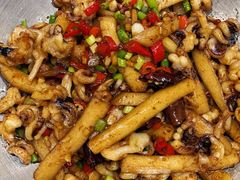 爆炒鱿鱼年糕-七八九餐厅(浦江店)
