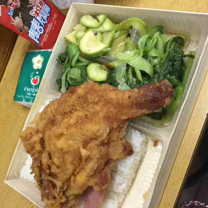 米宝宝便当(福建南路店)-"今天点了这家的外卖,准时送达,有外卖立减.