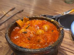 -明洞阿姨·韩式酱蟹烤肉·创意料理(三元桥店)