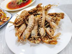 椒盐琵笆虾-海帮主·蒸汽海鲜青岛菜(栈桥火车站店)