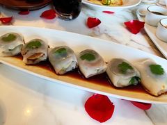 香茜皮蛋带子肠粉-宝丽轩中餐厅BAOLIXUAN
