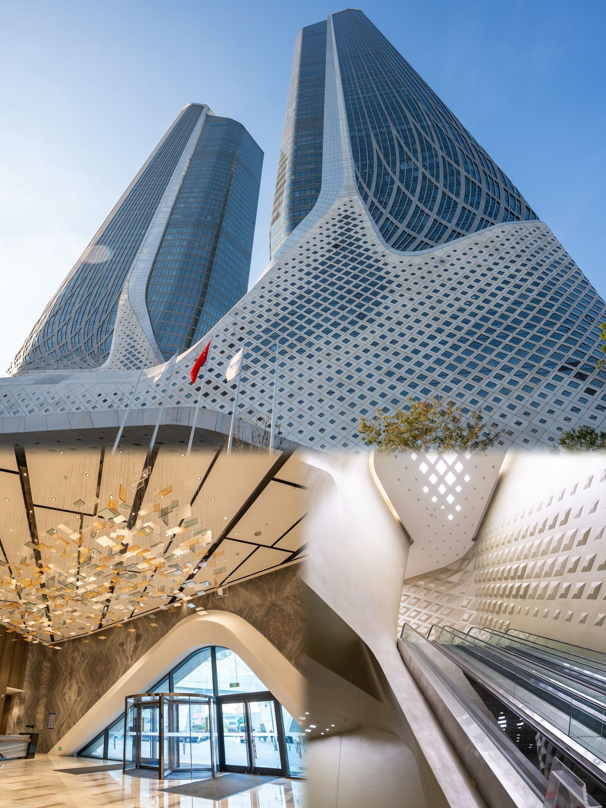 打造的南京双子楼地标性建筑
﻿@国际青年会议酒店·宴会﻿
