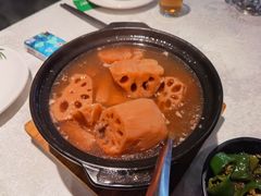星湖莲藕煲花生-五稻厨房粤西菜(新闻店)