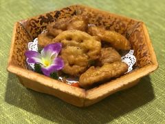 椒盐藕夹-忆品青莲素食文化主题餐厅(文华名城店)