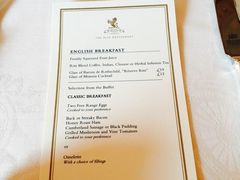 菜单-The Ritz Restaurant