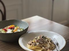 蘑菇汁培根宽面-A30 BISTRO