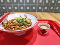 青椒肉丝拌面-面春山·传统老卤面(天隆寺店)