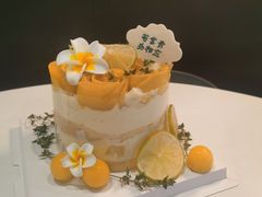 6英寸热情夏威夷蛋糕1个-杜哈夫DOUX RÊVE·生日蛋糕(日月光店)