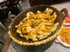 -华盛园卷子王农家菜水库鱼