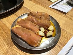 蒜香大肠-姜虎东白丁烤肉(虹桥天地店)