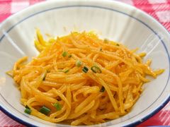 蟹黄咸蛋土豆丝-荆九爷爆炒桥头三嫩(浙大店)